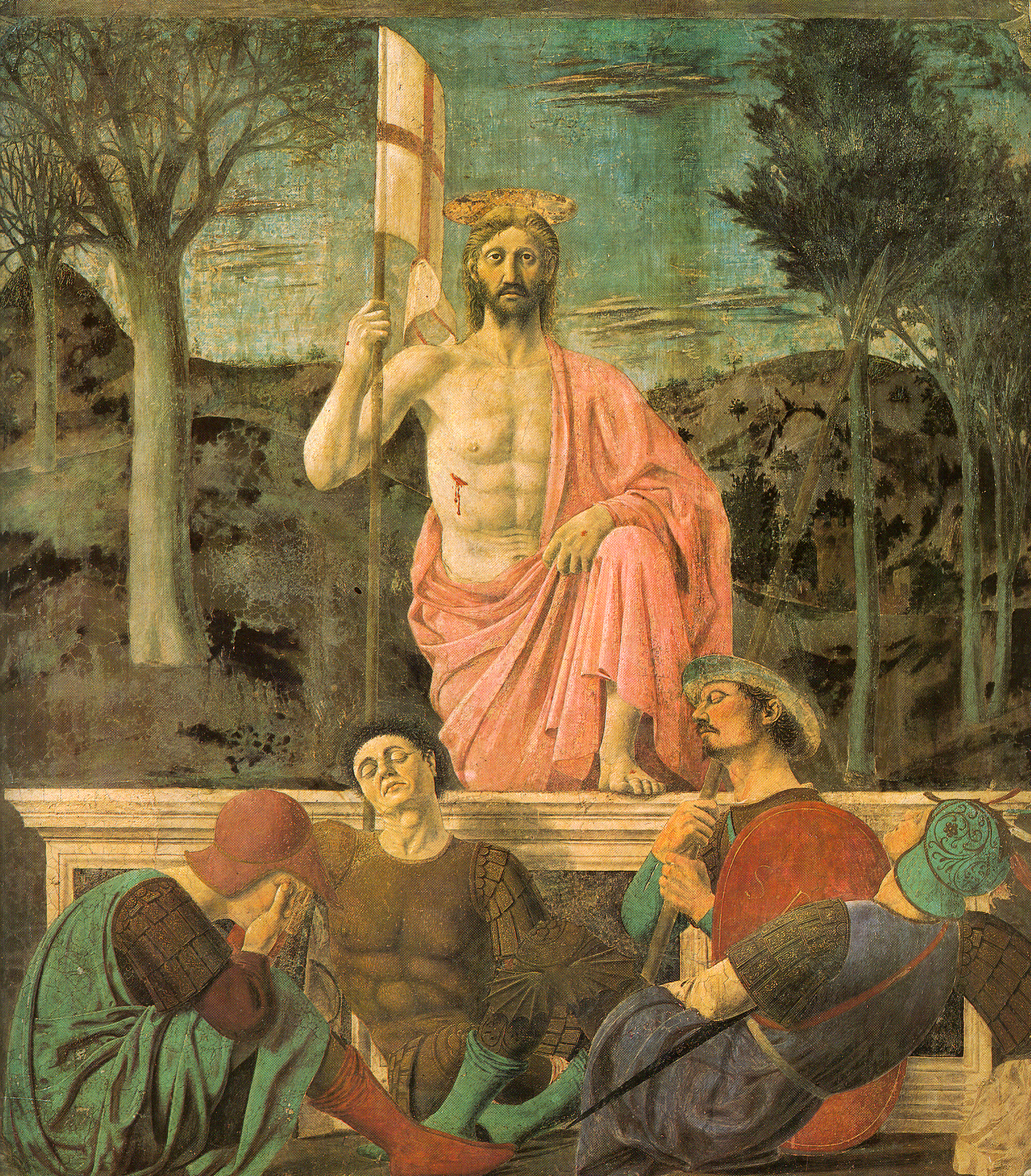 Piero's Resurrection colour